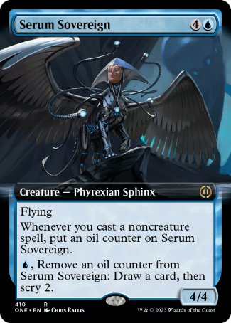 (410) Magic The Gathering Phyrexia: All Will Be One: Extras Single: Serum Sovereign (V.2)  Rare