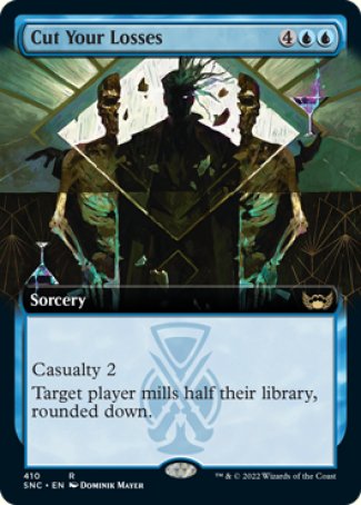 (410) Magic The Gathering Streets of New Capenna: Extras Single: Cut Your Losses  Rare