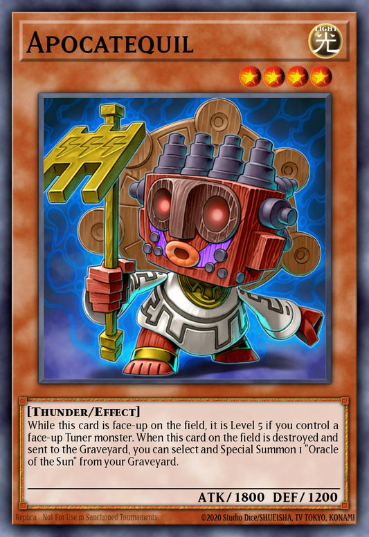 (022) YuGiOh TCG ABPF: Absolute Powerforce Single: Apocatequil  Common