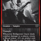 (411) Magic The Gathering Innistrad: Double Feature Single: Belligerent Guest  Common
