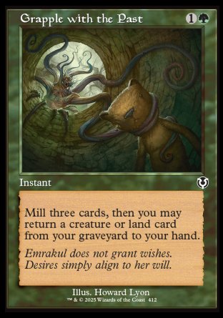 (412) Magic The Gathering Innistrad Remastered: Extras Single: Grapple with the Past Holo Common