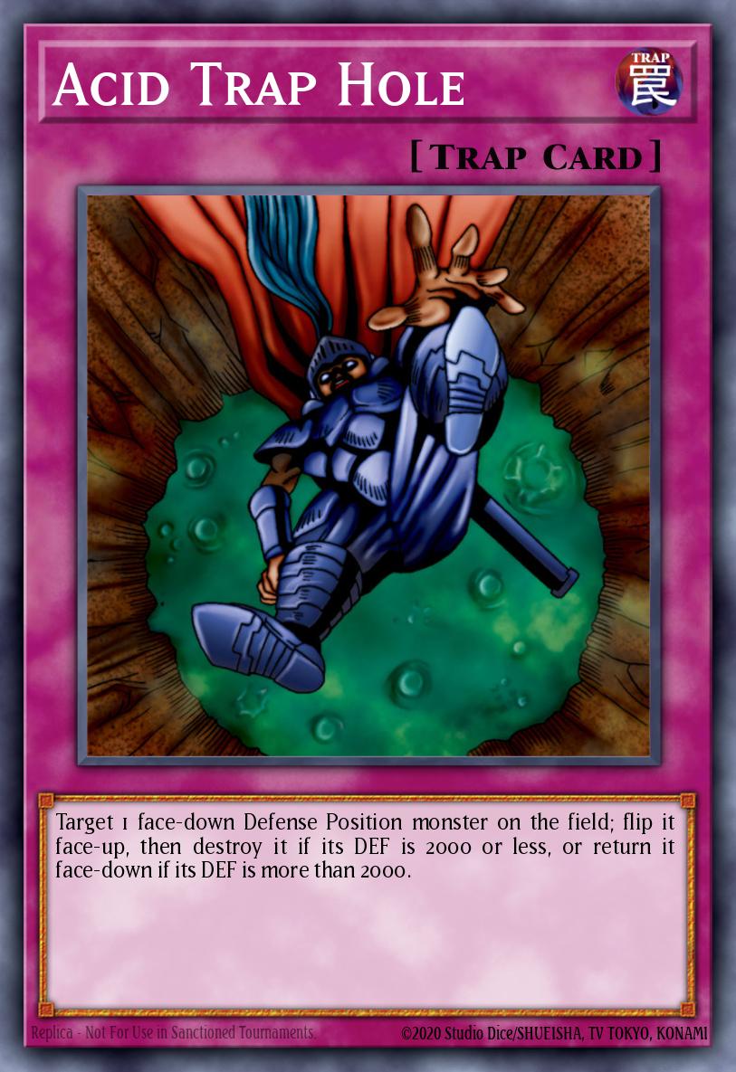 (283) YuGiOh TCG LCYW: Legendary Collection 3: Mega Pack Single: Acid Trap Hole  Rare
