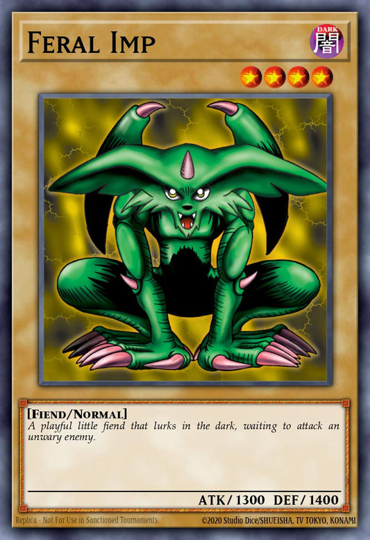 (001) YuGiOh TCG MRD: Metal Raiders Single: Feral Imp (V.1 - Common)  Common