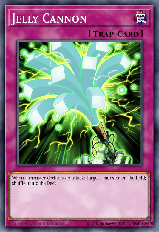(197) YuGiOh TCG MP20: 2020 Tin of Lost Memories Mega Pack Single: Jelly Cannon  Common