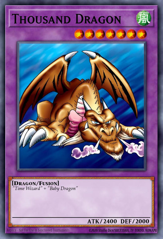 (055) YuGiOh TCG LCJW: Legendary Collection 4: Mega Pack Single: Thousand Dragon  Common