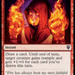 (414/361) Magic The Gathering Commander Legends: Extras Single: Fists of Flame  Common