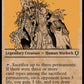 (414) Magic The Gathering Commander Legends: Battle for Baldur's Gate: Extras Single: Baba Lysaga, Night Witch (V.2) Holo Rare