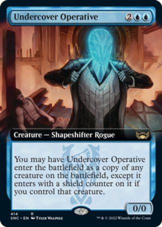 (414) Magic The Gathering Streets of New Capenna: Extras Single: Undercover Operative Holo Rare