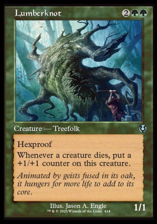 (414) Magic The Gathering Innistrad Remastered: Extras Single: Lumberknot  Uncommon