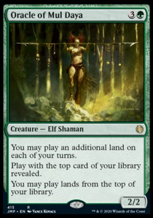 (415) Magic The Gathering Jumpstart Single: Oracle of Mul Daya  Rare