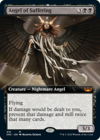 (416) Magic The Gathering Streets of New Capenna: Extras Single: Angel of Suffering  Mythic
