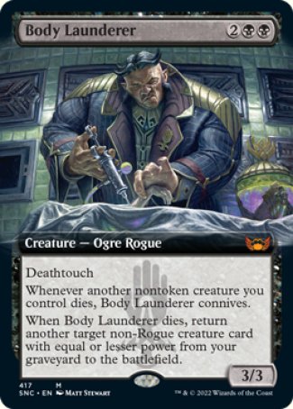 (417) Magic The Gathering Streets of New Capenna: Extras Single: Body Launderer  Mythic