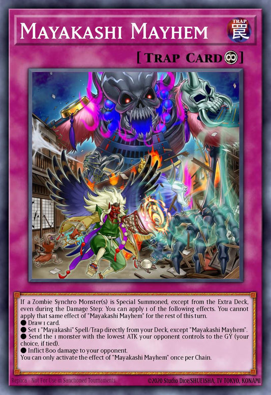 (056) YuGiOh TCG DUOV: Duel Overload Single: Mayakashi Mayhem  Ultra Rare