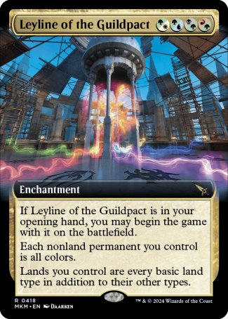 (418) Magic The Gathering Murders at Karlov Manor: Extras Single: Leyline of the Guildpact  Rare
