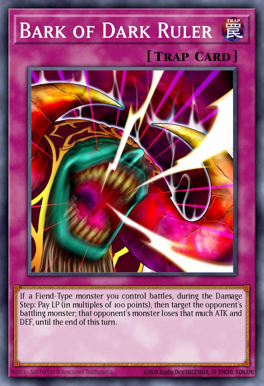 (132) YuGiOh TCG DB2: Dark Beginning 2 Single: Bark of Dark Ruler  Common