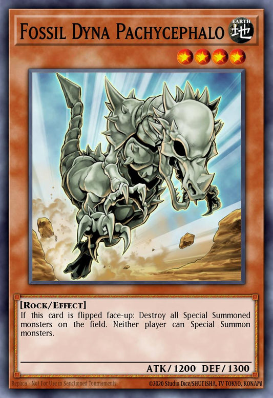 (195) YuGiOh TCG RA03: Quarter Century Bonanza Single: Fossil Dyna Pachycephalo (V.2 - Quarter Century Secret Rare)  Quarter Century Secret Rare