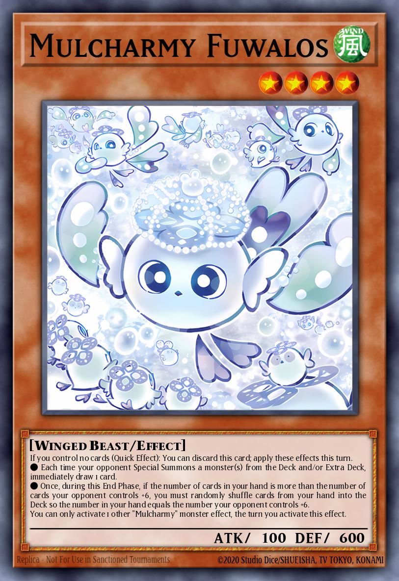 (050) YuGiOh TCG RA04: Quarter Century Stampede Single: Mulcharmy Fuwalos (V.4 - Platinum Secret Rare)  Platinum Secret Rare