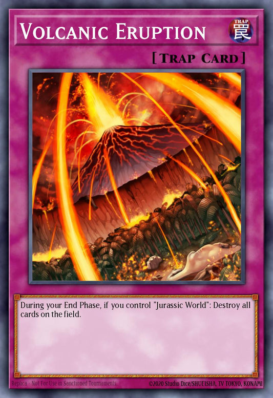 (168) YuGiOh TCG LCJW: Legendary Collection 4: Mega Pack Single: Volcanic Eruption  Common