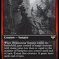 (421) Magic The Gathering Innistrad: Double Feature Single: Dominating Vampire  Rare