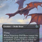 (422) Magic The Gathering The Lord of the Rings: Tales of Middle-earth: Extras Single: Voracious Fell Beast  Uncommon
