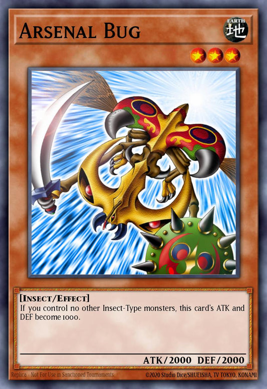 (210) YuGiOh TCG DB2: Dark Beginning 2 Single: Arsenal Bug  Common