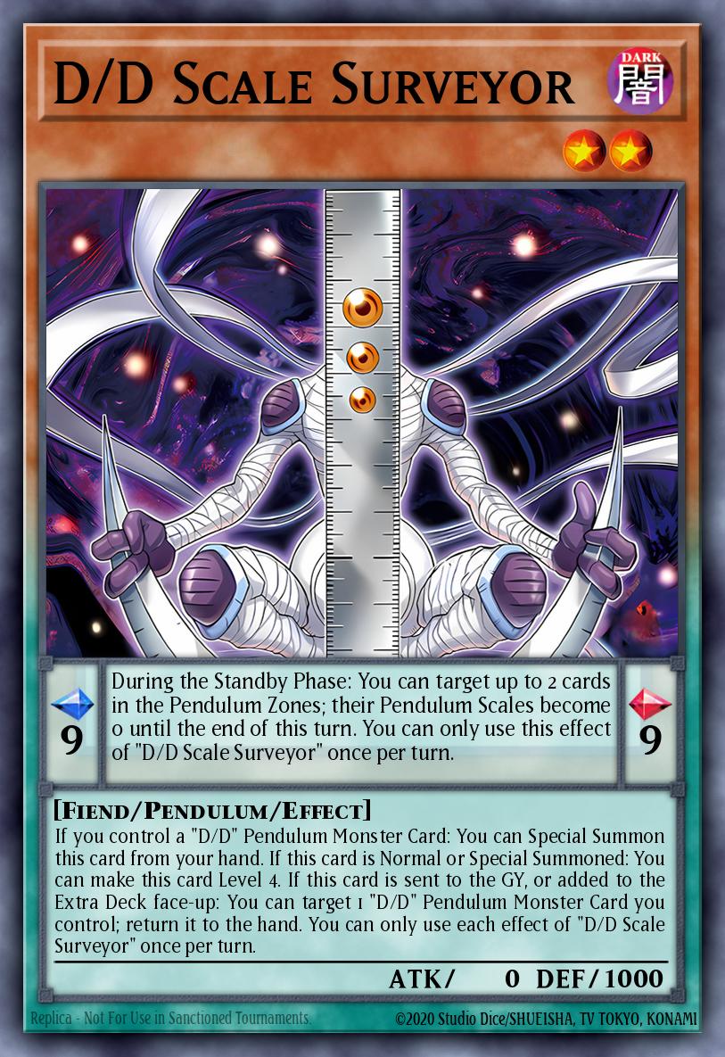 (042) YuGiOh TCG BLMM: Battles of Legend: Monster Mayhem Single: D/D Scale Surveyor  Ultra Rare
