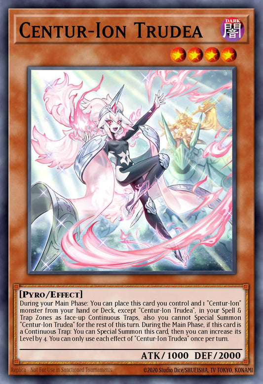 (144) YuGiOh TCG MP24: 25th Anniversary Tin: Dueling Mirrors Single: Centur-Ion Trudea  Secret Rare
