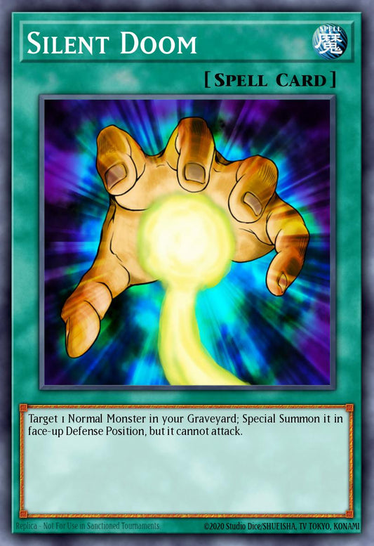 (071) YuGiOh TCG LCJW: Legendary Collection 4: Mega Pack Single: Silent Doom  Super Rare