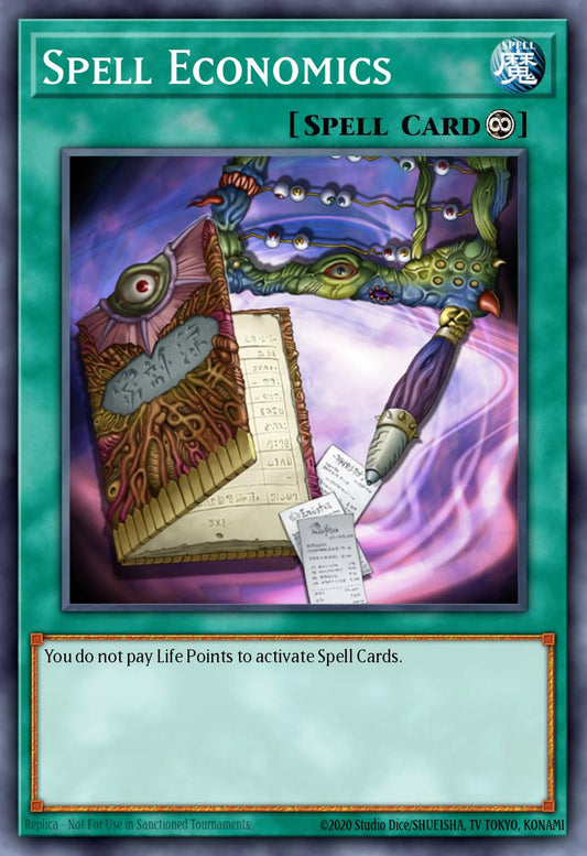 (278) YuGiOh TCG LCYW: Legendary Collection 3: Mega Pack Single: Spell Economics  Common