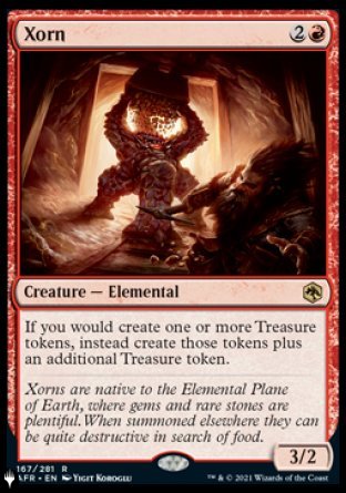 (167) Magic The Gathering The List Single: Xorn  Rare