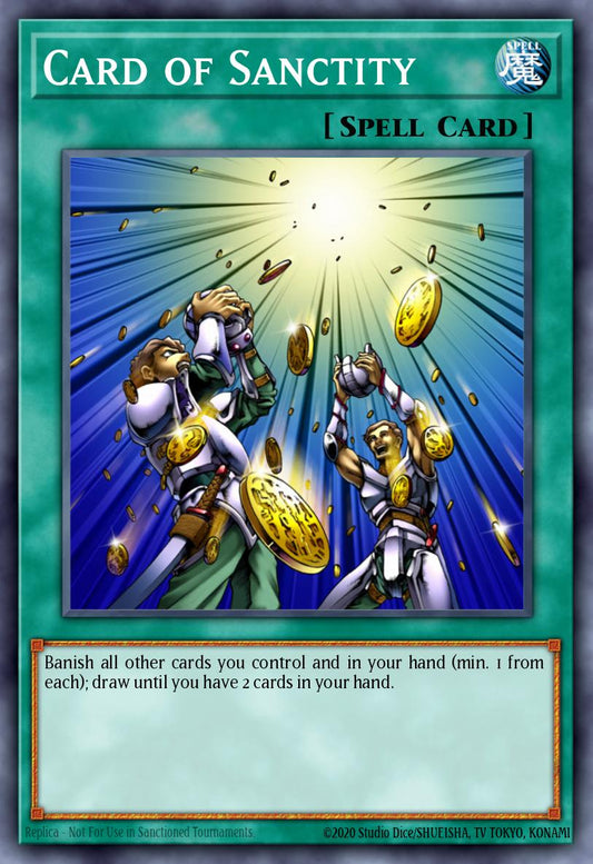 (126) YuGiOh TCG LCJW: Legendary Collection 4: Mega Pack Single: Card of Sanctity  Common