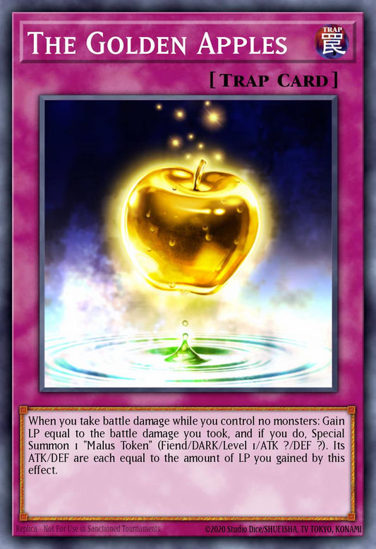 (050) YuGiOh TCG LEDU: Legendary Duelists Single: The Golden Apples  Common