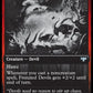 (426) Magic The Gathering Innistrad: Double Feature Single: Frenzied Devils  Uncommon