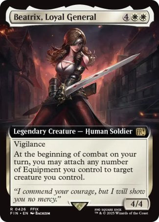 (426) Magic The Gathering Magic: The Gathering - FINAL FANTASY: Extras Single: Beatrix, Loyal General (V.1)  Rare