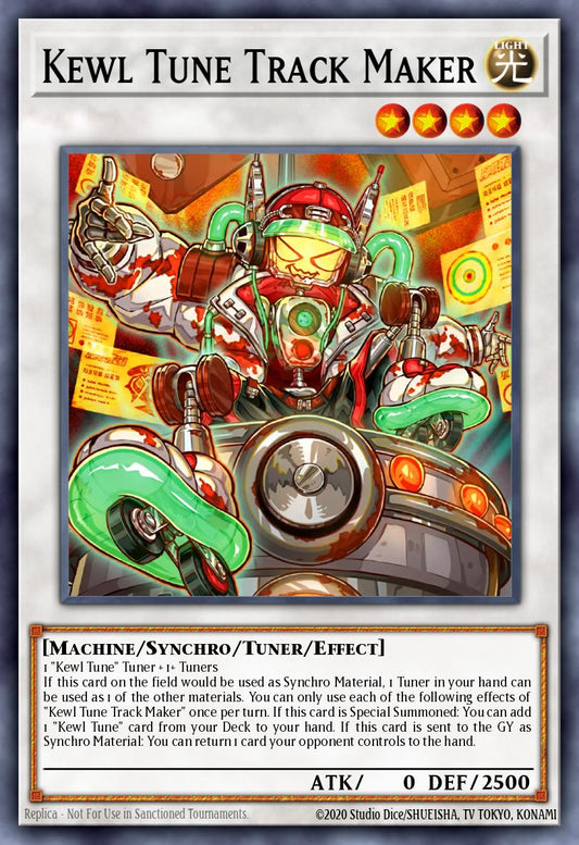 (035) YuGiOh TCG PHRE: Phantom Revenge Single: Kewl Tune Track Maker (V.2 - Collectors Rare)  Collectors Rare