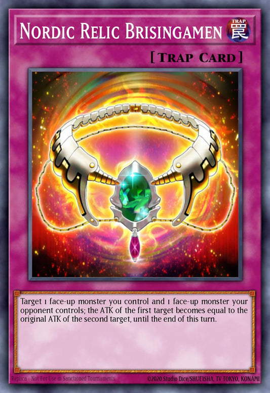 (088) YuGiOh TCG BPW2: Battle Pack 2: War of the Giants - Round 2 Single: Nordic Relic Brisingamen  Super Rare