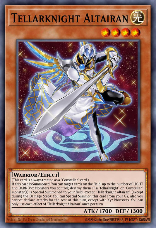 (193) YuGiOh TCG MP24: 25th Anniversary Tin: Dueling Mirrors Single: Tellarknight Altairan  Ultra Rare