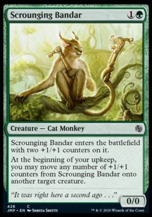 (428) Magic The Gathering Jumpstart Single: Scrounging Bandar  Common