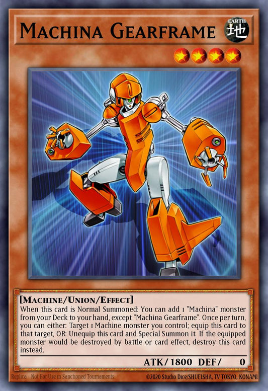 (234) YuGiOh TCG RA03: Quarter Century Bonanza Single: Machina Gearframe (V.2 - Quarter Century Secret Rare)  Quarter Century Secret Rare