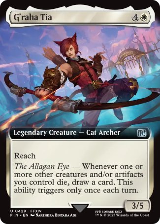 (429) Magic The Gathering Magic: The Gathering - FINAL FANTASY: Extras Single: G'raha Tia Holo Uncommon