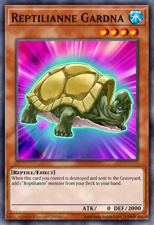 (016) YuGiOh TCG ABPF: Absolute Powerforce Single: Reptilianne Gardna  Common