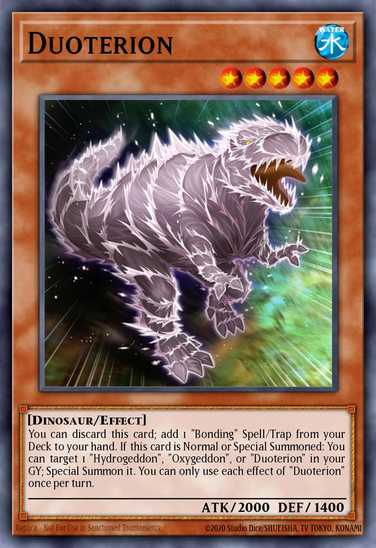 (037) YuGiOh TCG LEDU: Legendary Duelists Single: Duoterion  Super Rare