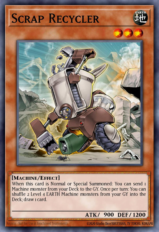 (117) YuGiOh TCG MAGO: Maximum Gold Single: Scrap Recycler  Rare