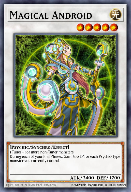 (147) YuGiOh TCG BLMM: Battles of Legend: Monster Mayhem Single: Magical Android  Secret Rare
