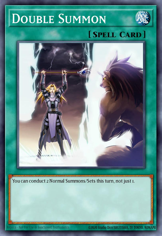 (075) YuGiOh TCG BPW2: Battle Pack 2: War of the Giants - Round 2 Single: Double Summon  Common