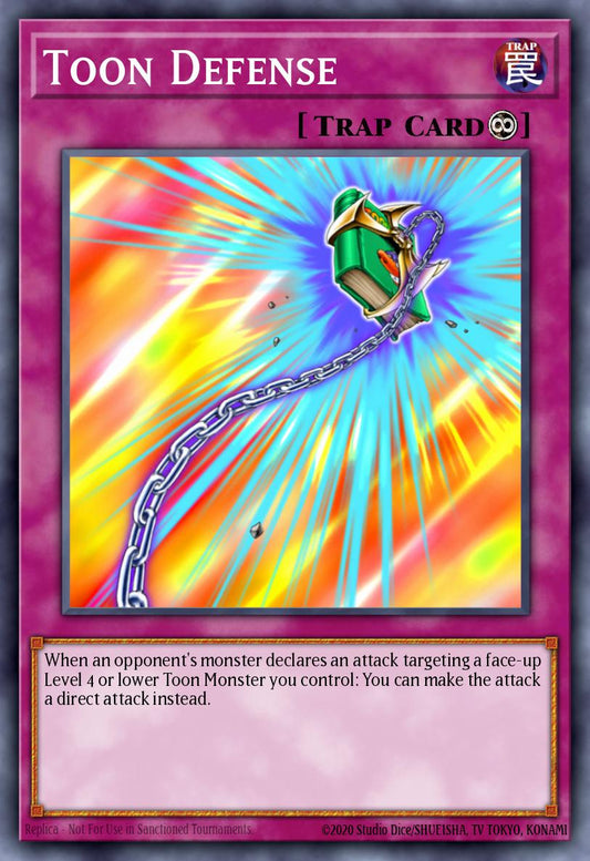 (122) YuGiOh TCG DB2: Dark Beginning 2 Single: Toon Defense  Common