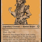 (435) Magic The Gathering Commander Legends: Battle for Baldur's Gate: Extras Single: Nine-Fingers Keene (V.2) Holo Rare