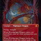(437) Magic The Gathering Dominaria Remastered: Extras Single: Worldgorger Dragon (V.2)  Mythic