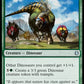(437) Magic The Gathering Jumpstart Single: Thundering Spineback  Uncommon