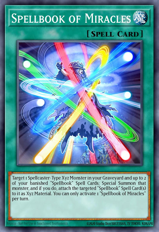 (057) YuGiOh TCG MP14: 2014 Mega-Tins Mega-Pack Single: Spellbook of Miracles  Common